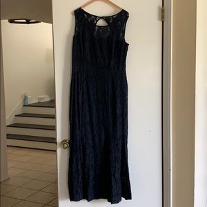 Glitter Lace Mermaid Dress